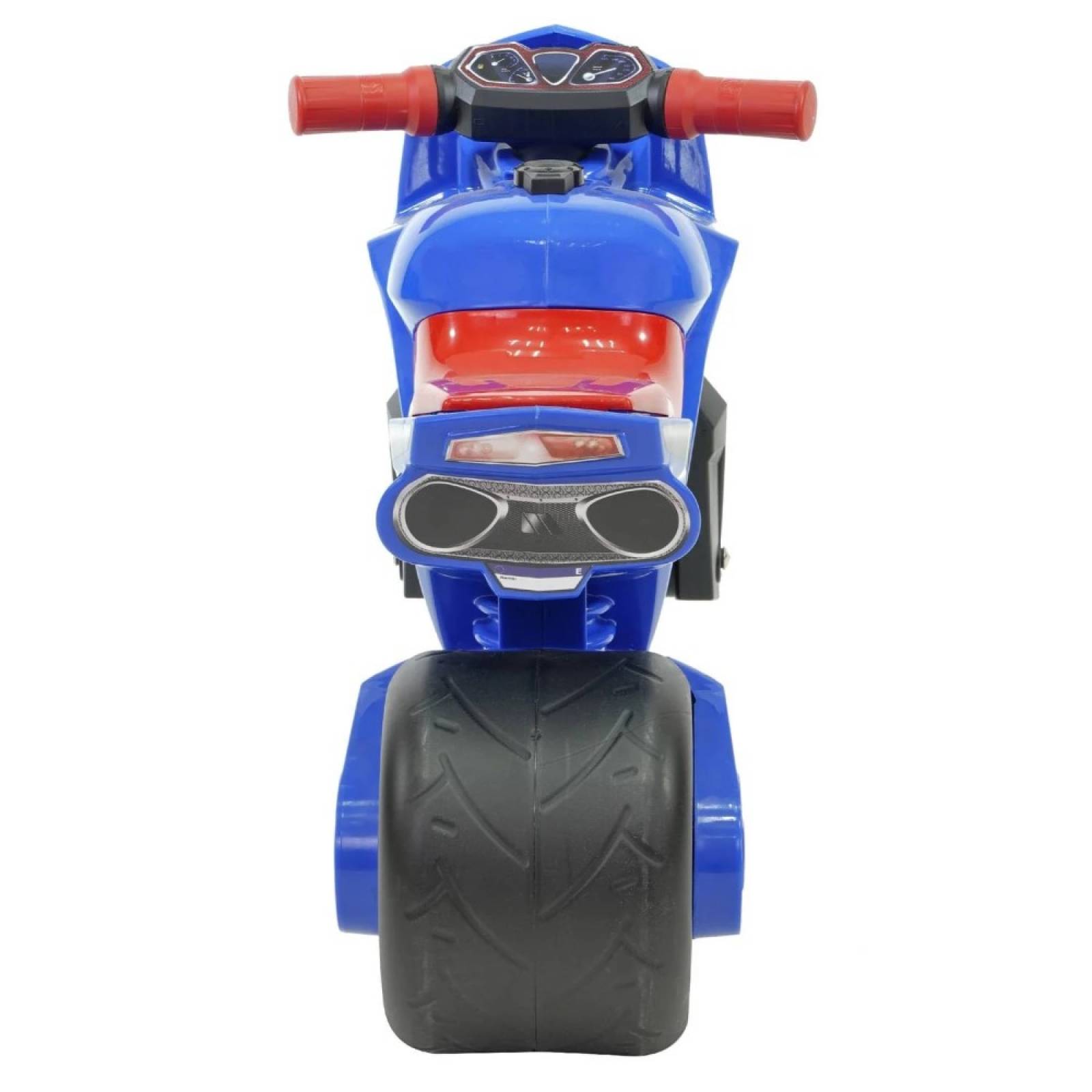 Motocicleta Juguete Montable MotoCross Premium Azul Prinsel