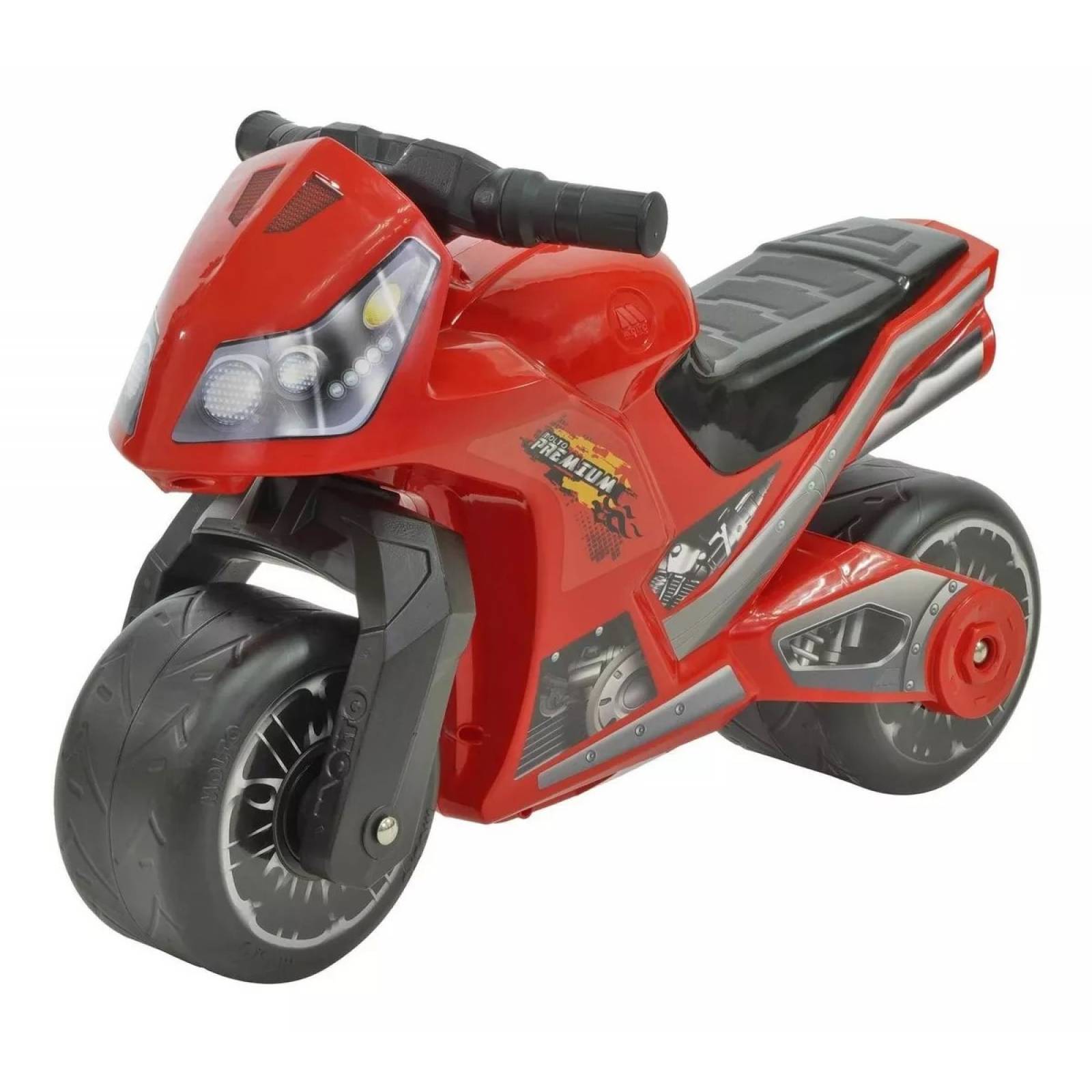 Motocicleta Juguete Montable MotoCross Premium Rojo Prinsel
