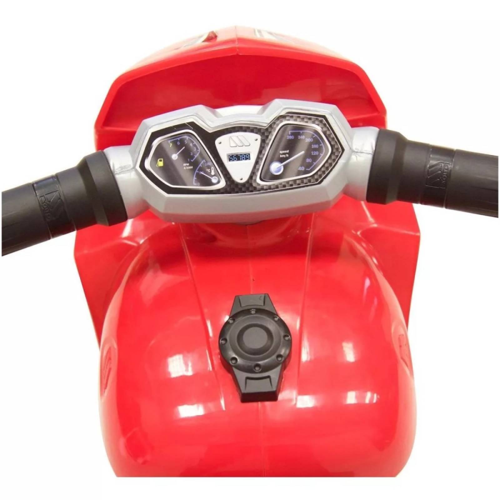 Motocicleta Juguete Montable MotoCross Premium Rojo Prinsel