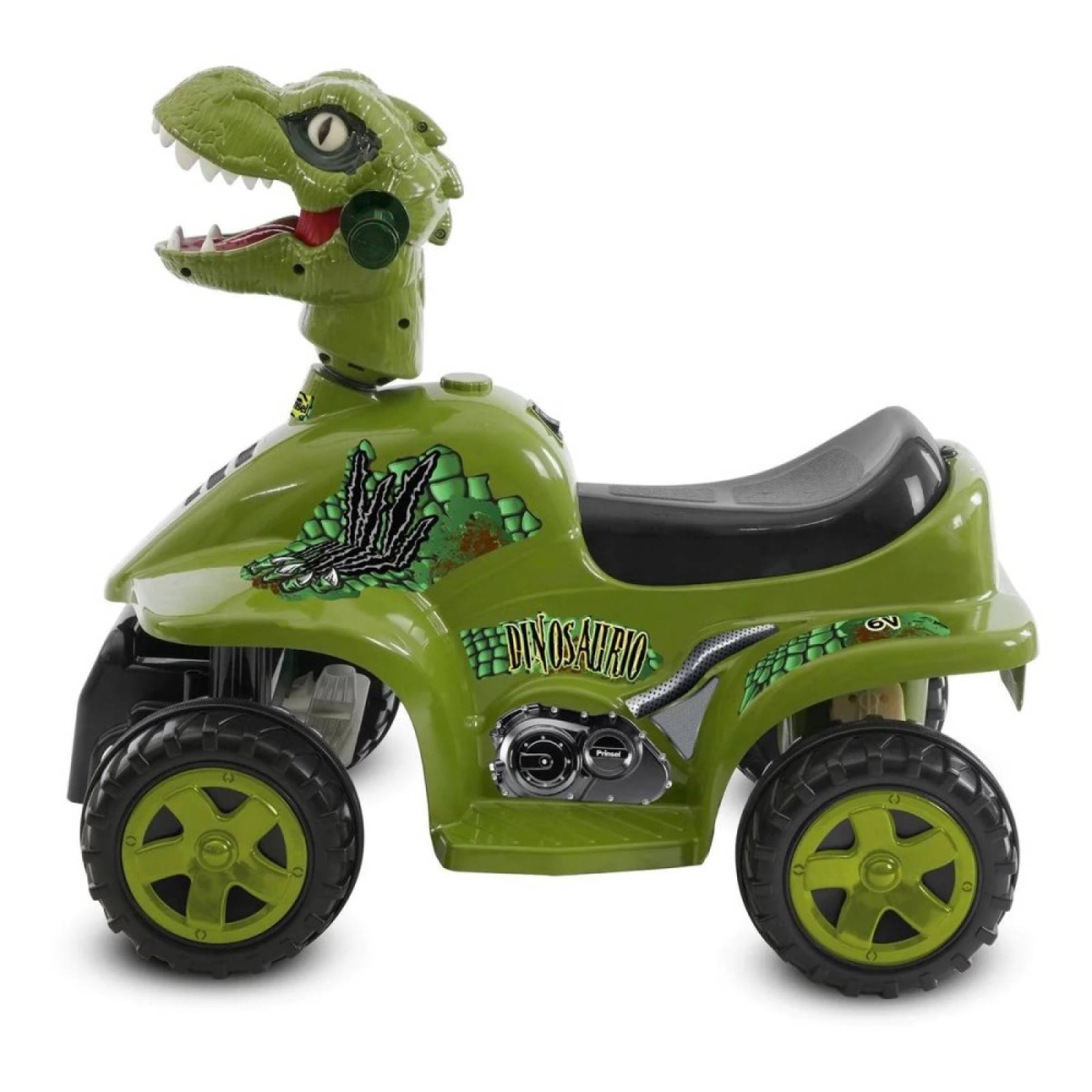 Moto Eléctrica Mini Quad Juguete Infantil Dinosaurio Prinsel