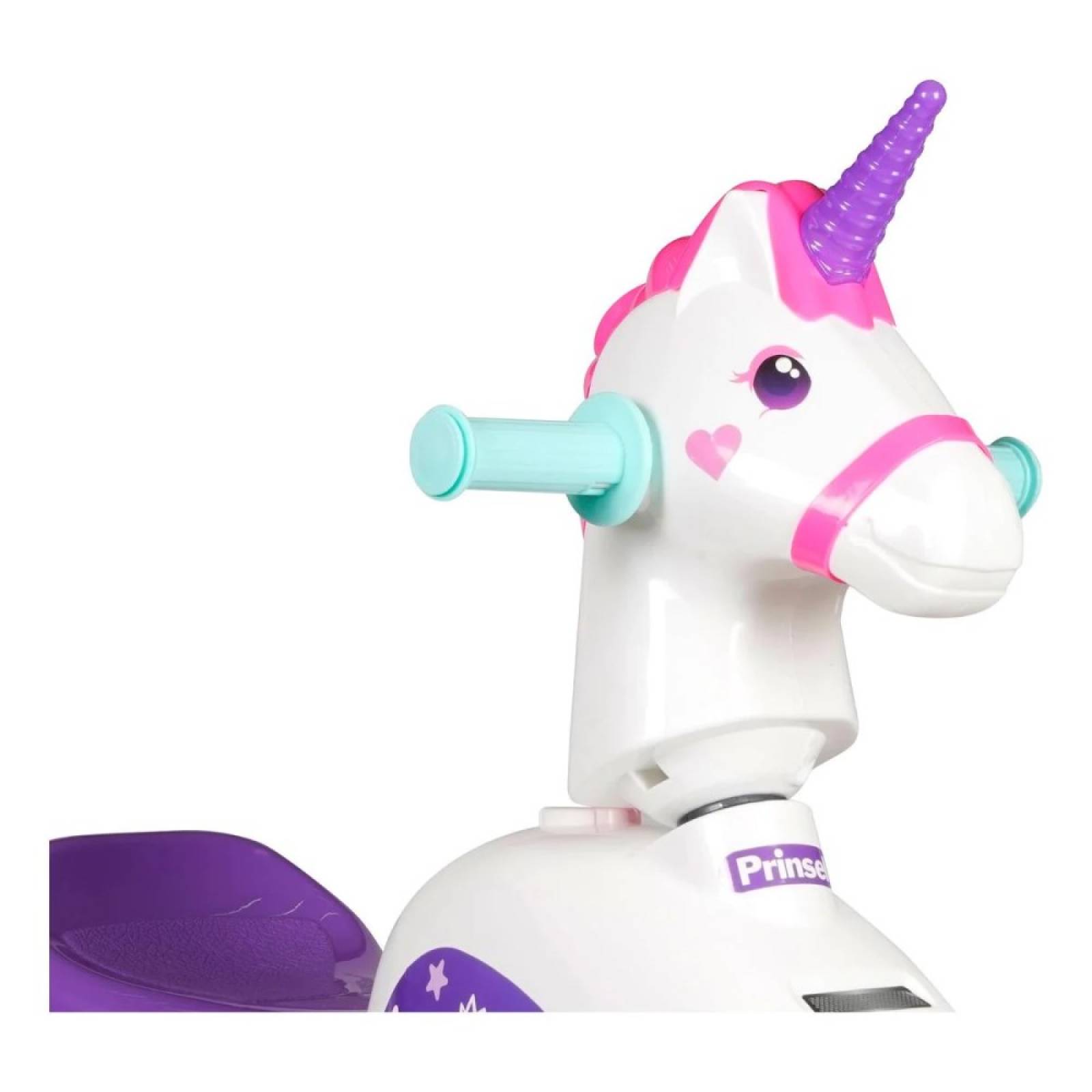 Moto Eléctrica Mini Quad Juguete Infantil Unicornio Prinsel