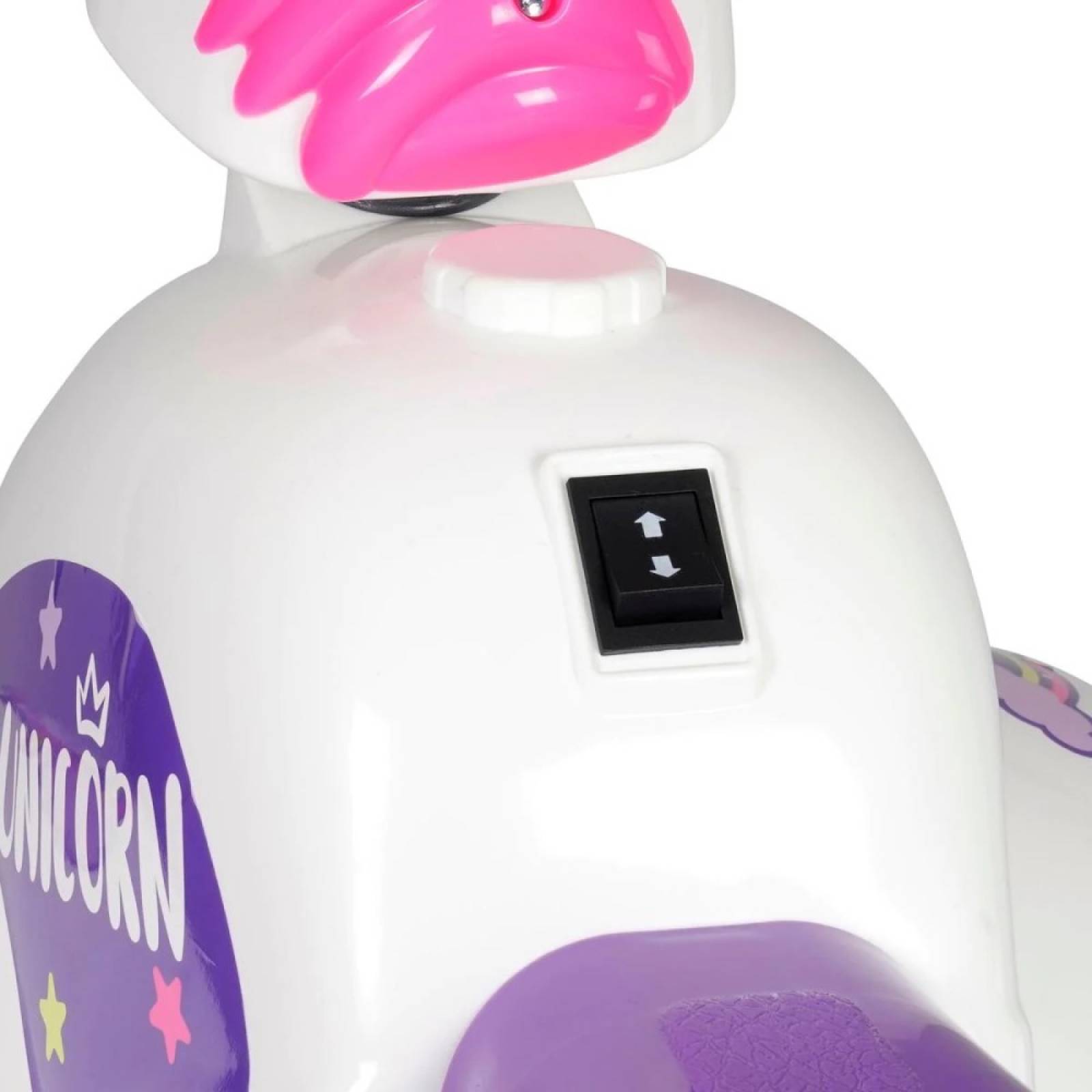 Moto Eléctrica Mini Quad Juguete Infantil Unicornio Prinsel