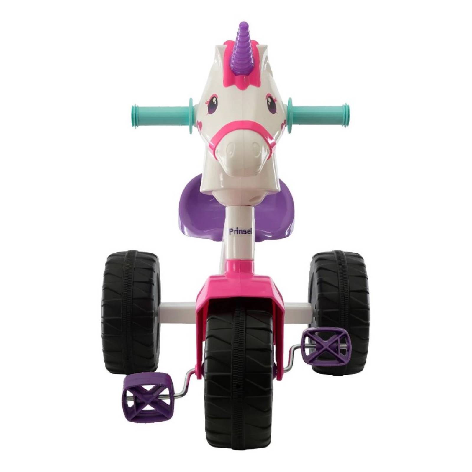 Triciclo Juguete Infantil Trax Unicornio Blanco Prinsel