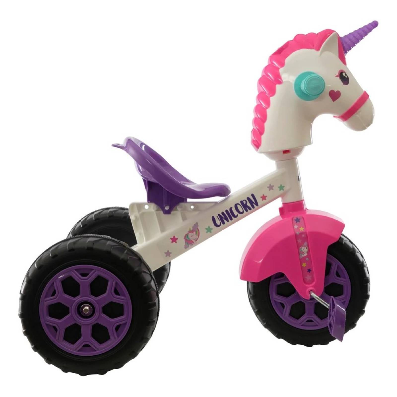 Triciclo Juguete Infantil Trax Unicornio Blanco Prinsel
