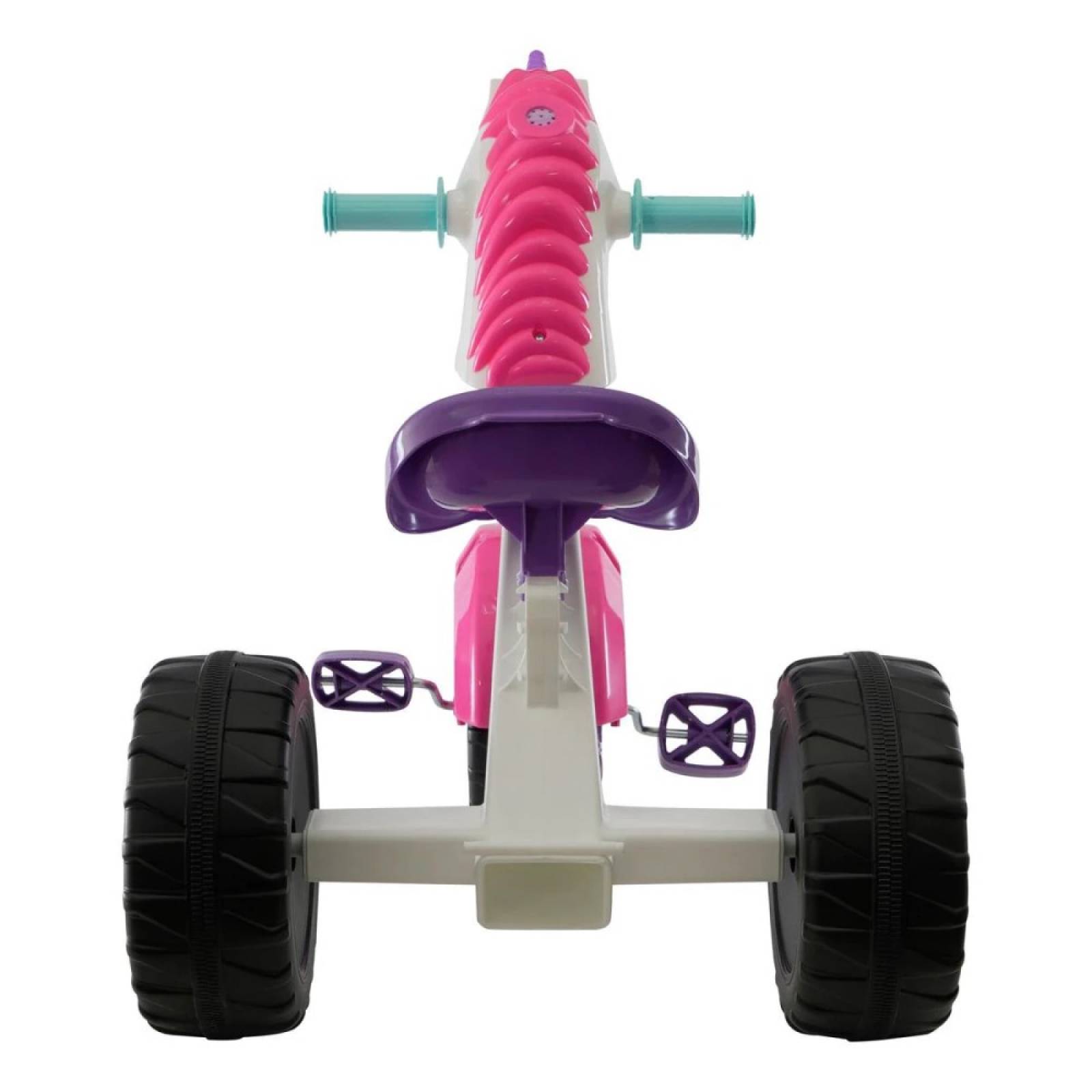 Triciclo Juguete Infantil Trax Unicornio Blanco Prinsel
