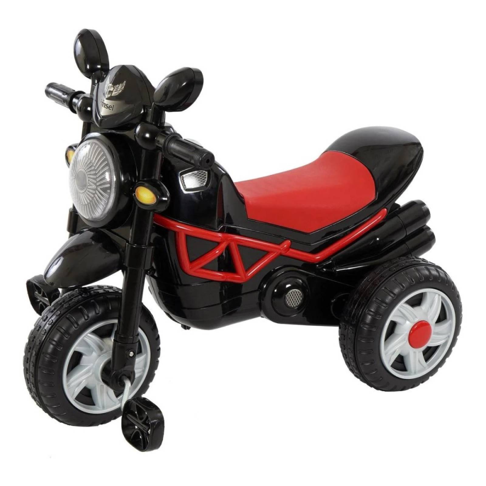 Moto Trike Juguete Infantil Triciclo Pedal Rosa Prinsel
