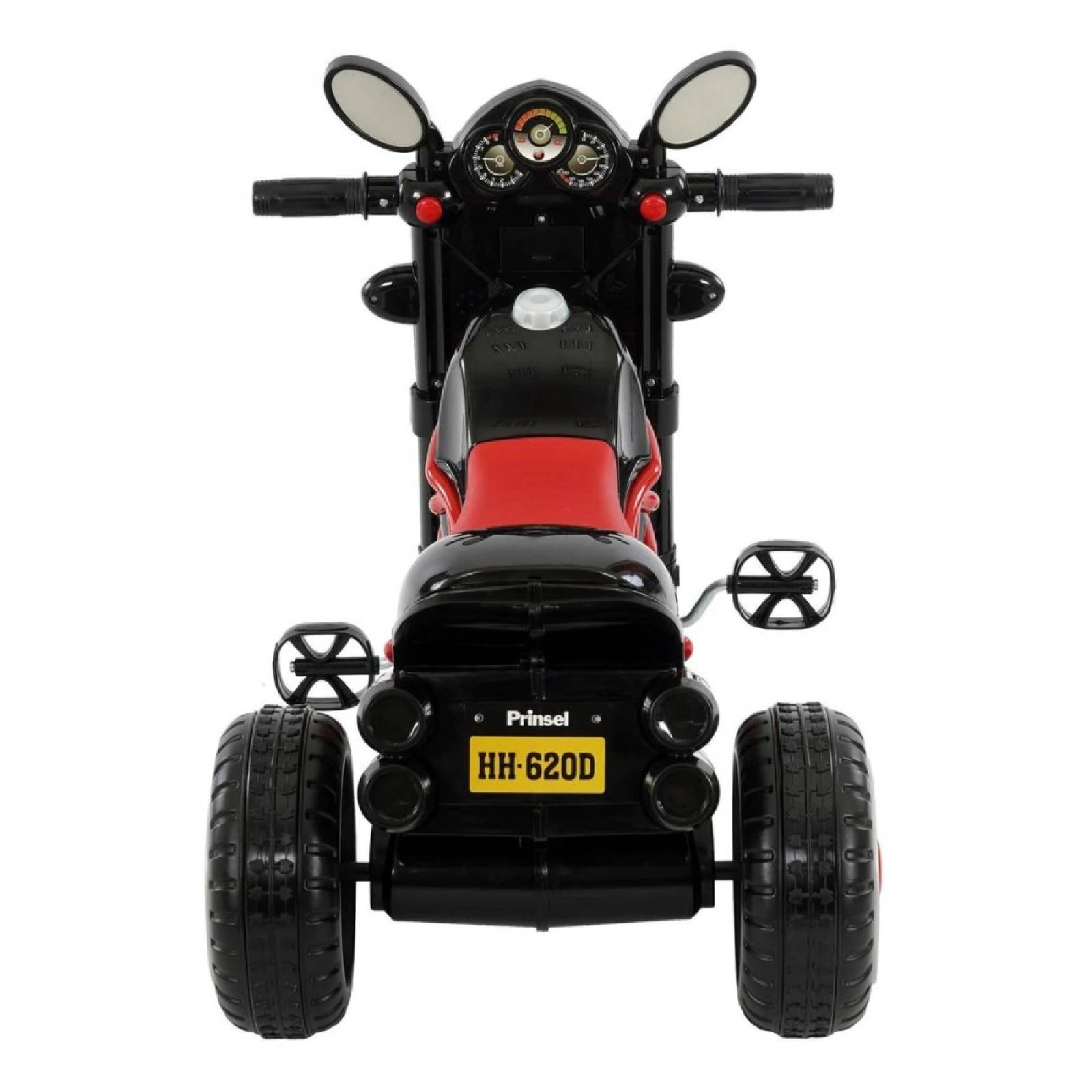 Moto Trike Juguete Infantil Triciclo Pedal Rosa Prinsel