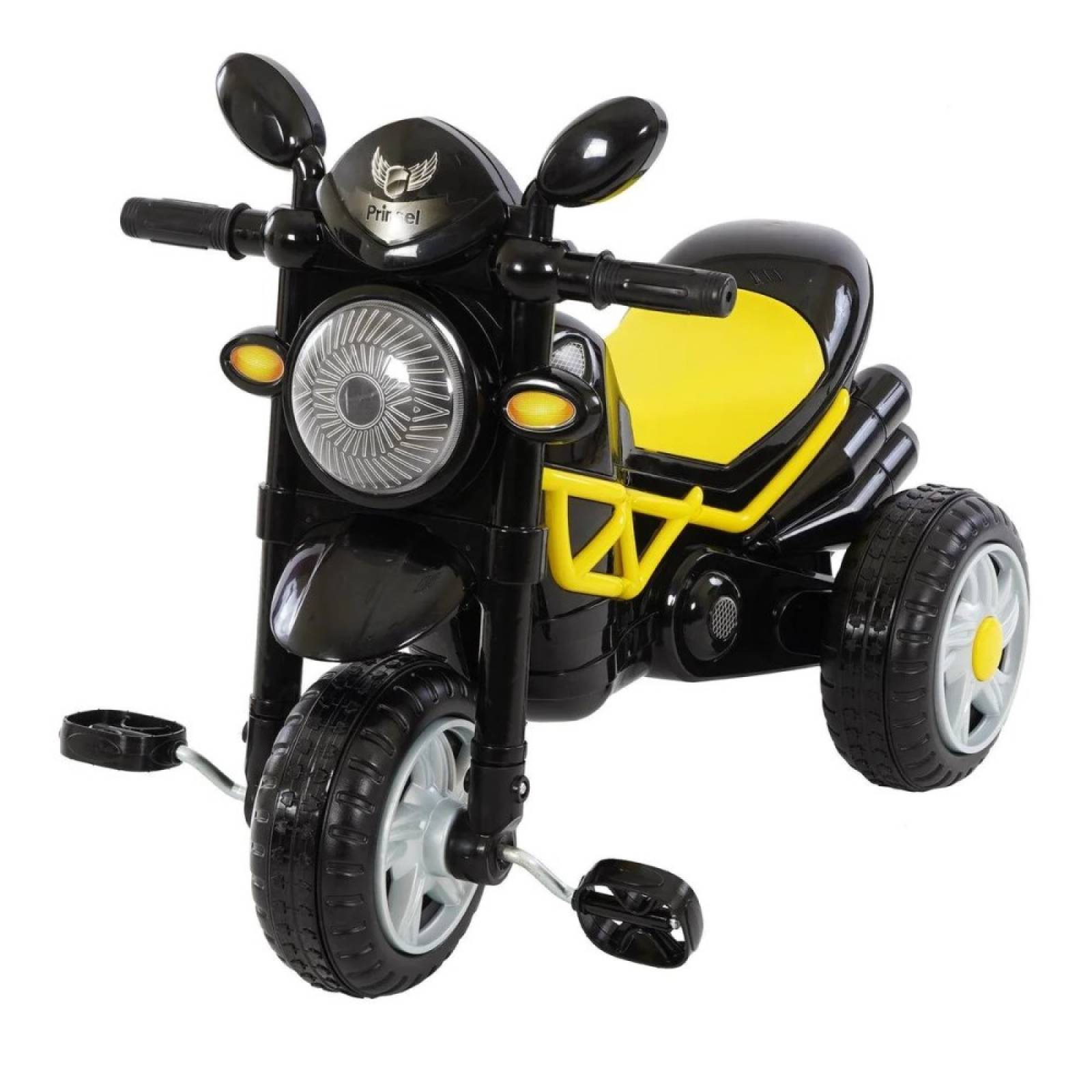 Moto Trike Juguete Infantil Triciclo Pedal Rosa Prinsel