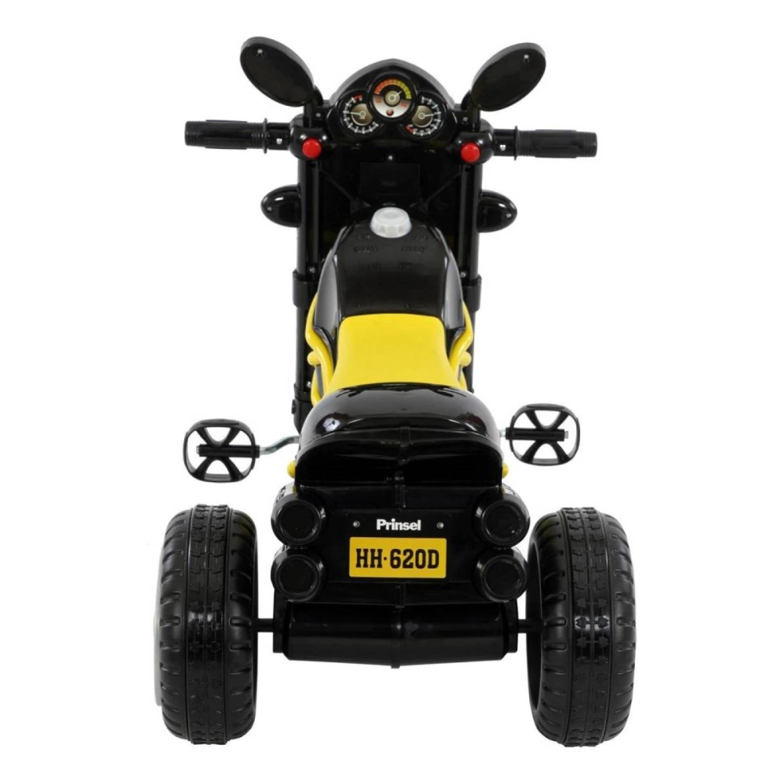 Moto Trike Juguete Infantil Triciclo Pedal Rosa Prinsel