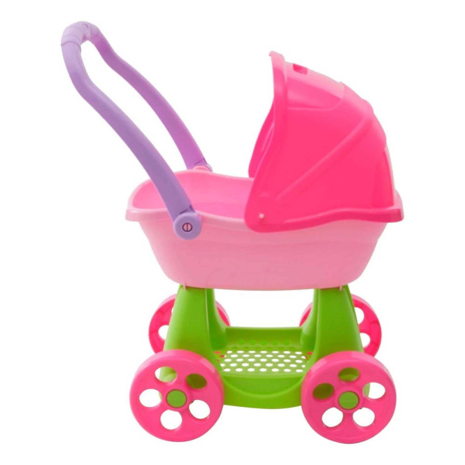 Carriola Mecedora P/ Muñecas Rosa Mommy Bambineto Prinsel