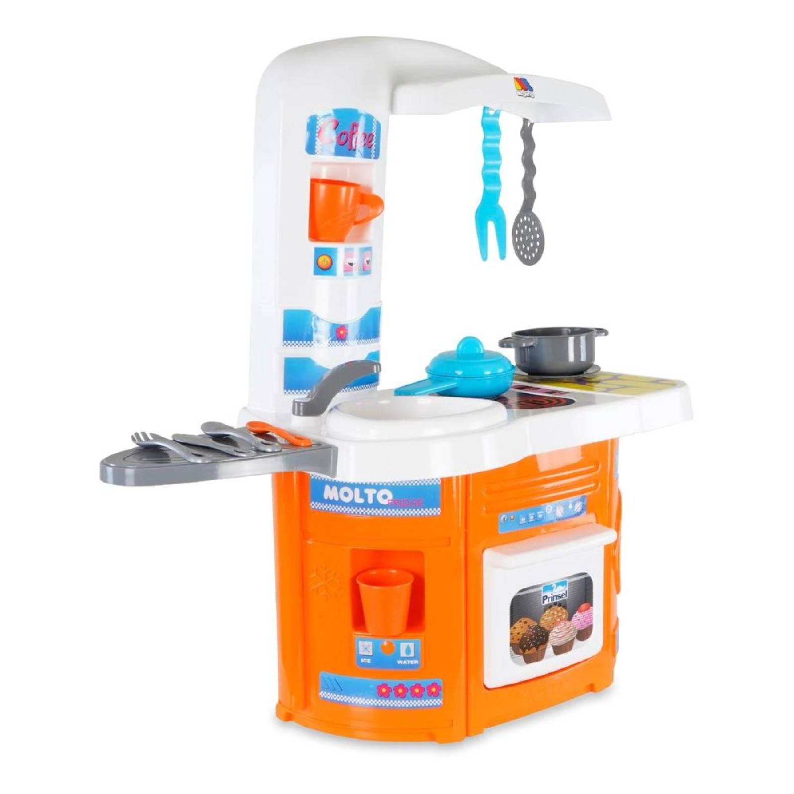 Cocina First Chef Modulo Naranja Juguete Infantil Prinsel
