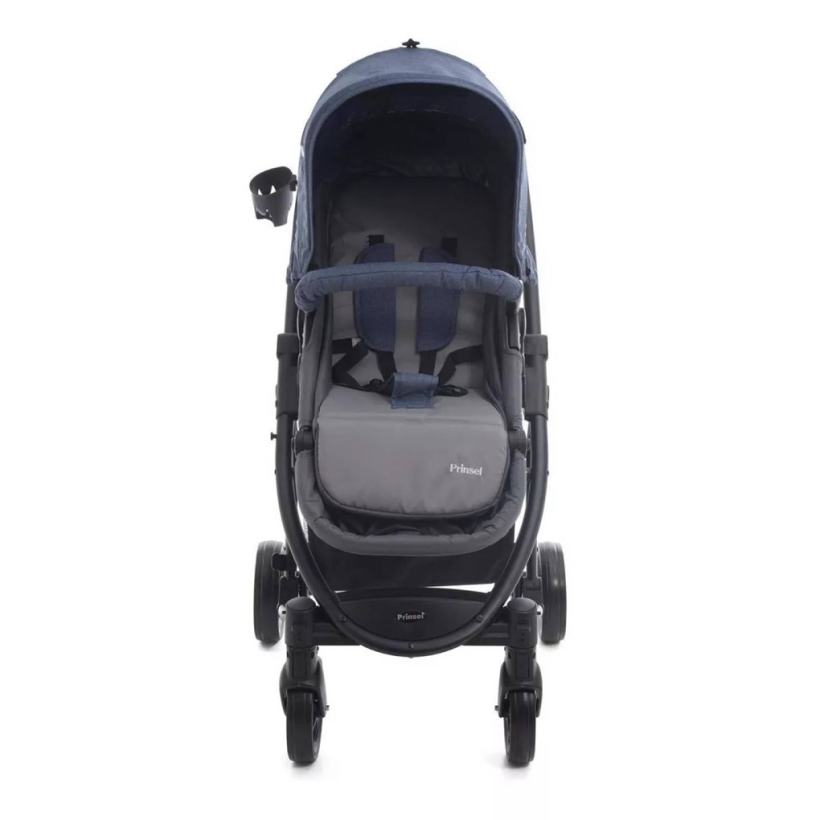 Carriola Sistema de Viaje Prima Azul C/ Portabebé Prinsel