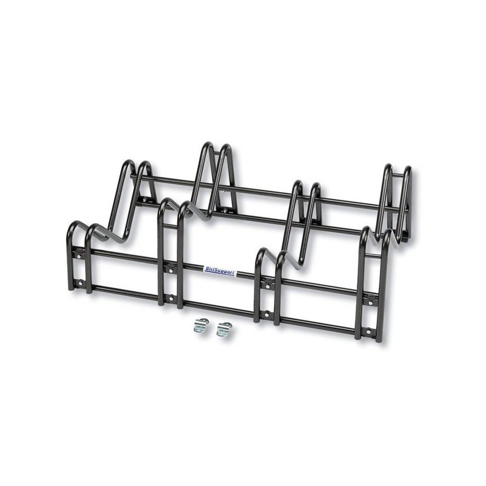Exhibidor P/4 Bicicletas 26Pulg 700C Negro Acero Bicisupport