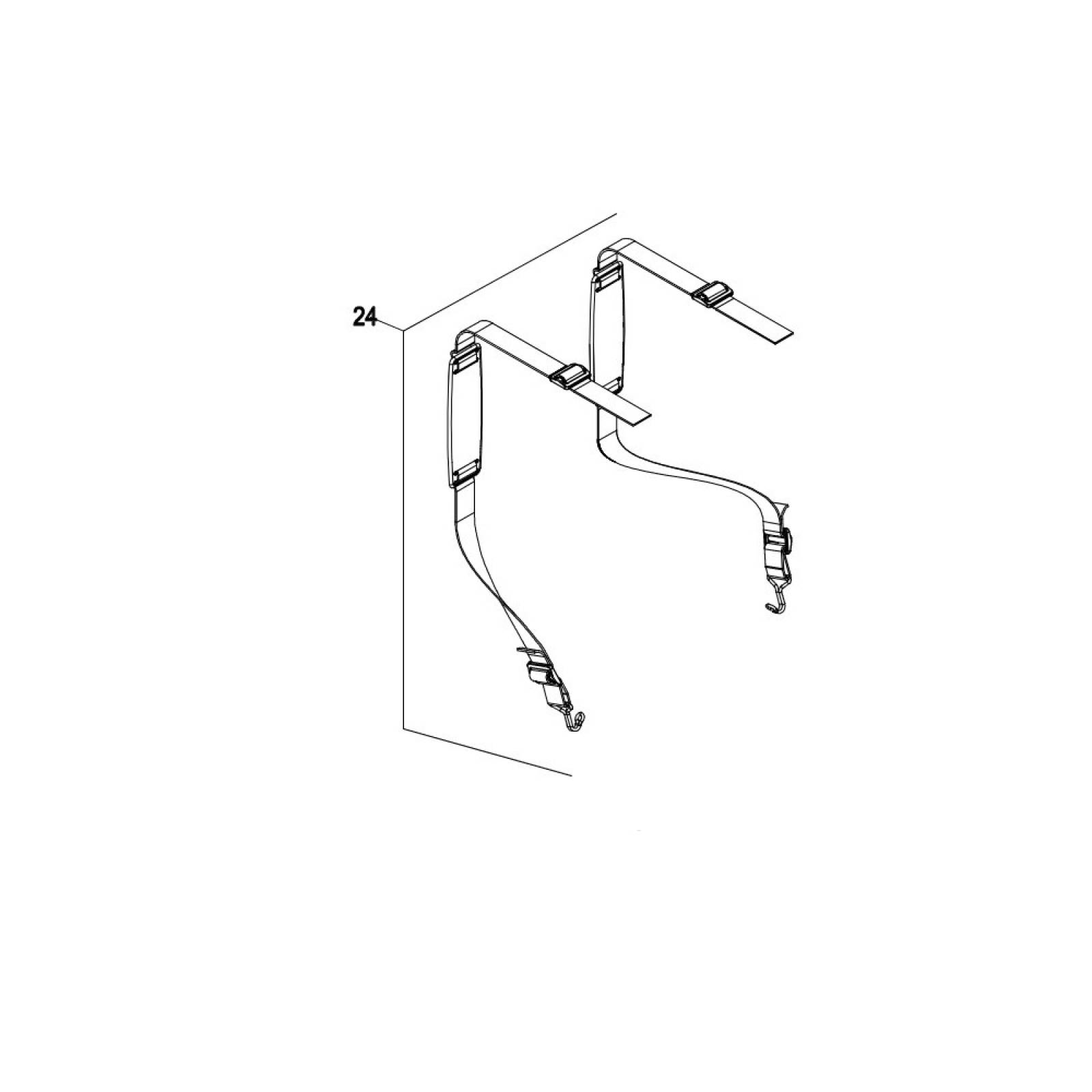 Cinta Completa Negro P/ Mochila PJH Refacción 1234554 Jacto