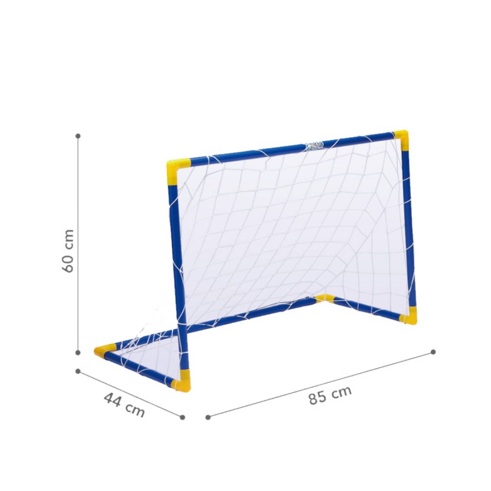 Portería Juguete Azul Super Futbol II C/ Pelota MyToy