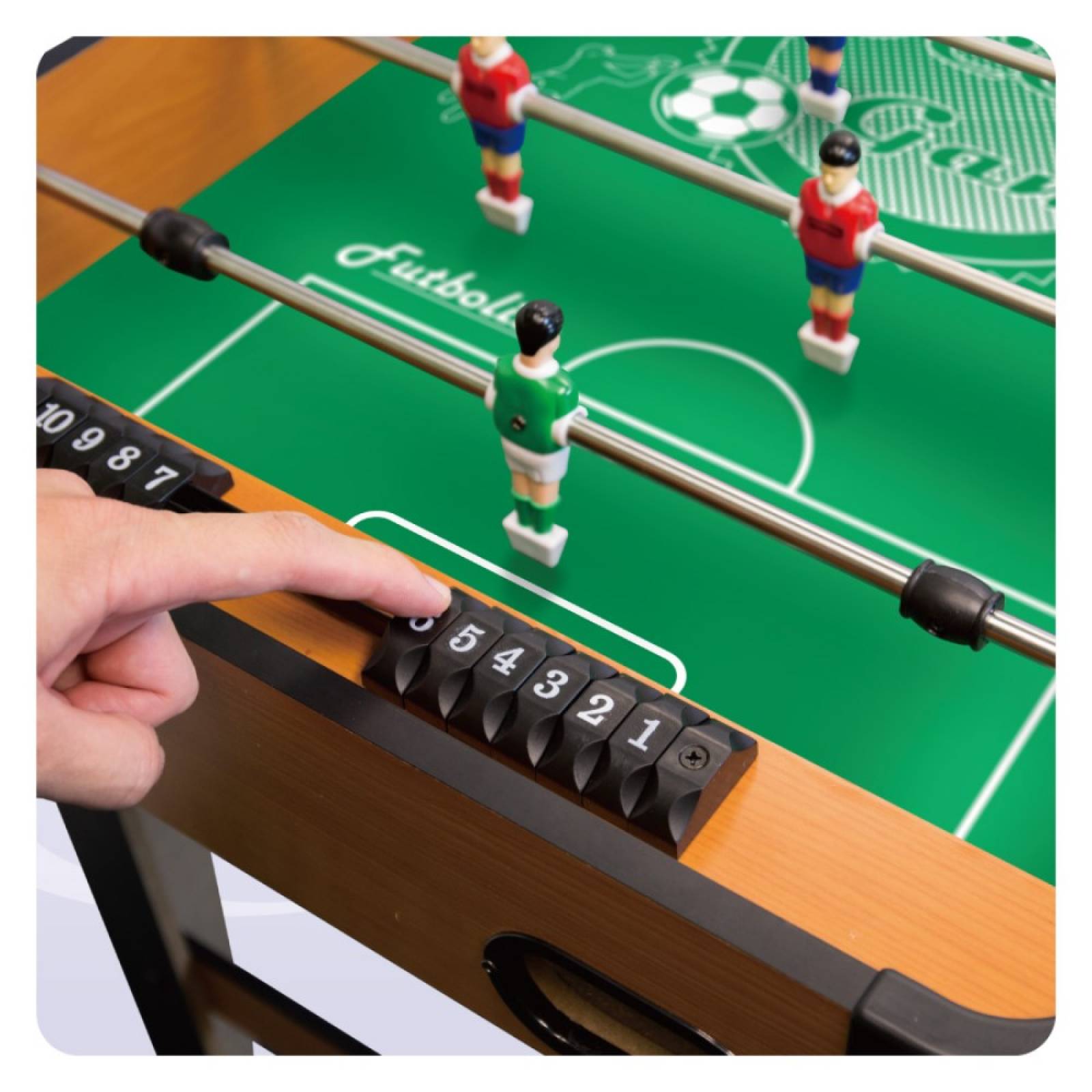 Mesa Juguete Futbolito Infantil C/ 2 Pelotas MyToy