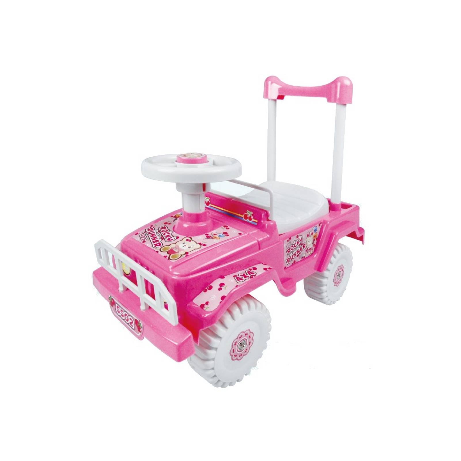 Carrito Juguete Montable Infantil Rosa Rocky Runner MyToy