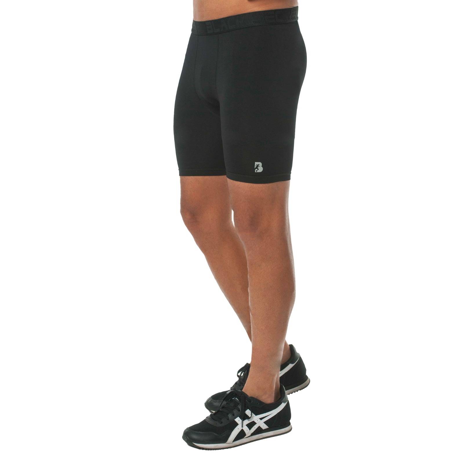 Licra Short Runing Dry-Fit Poliester Hombre BlackSecretSport
