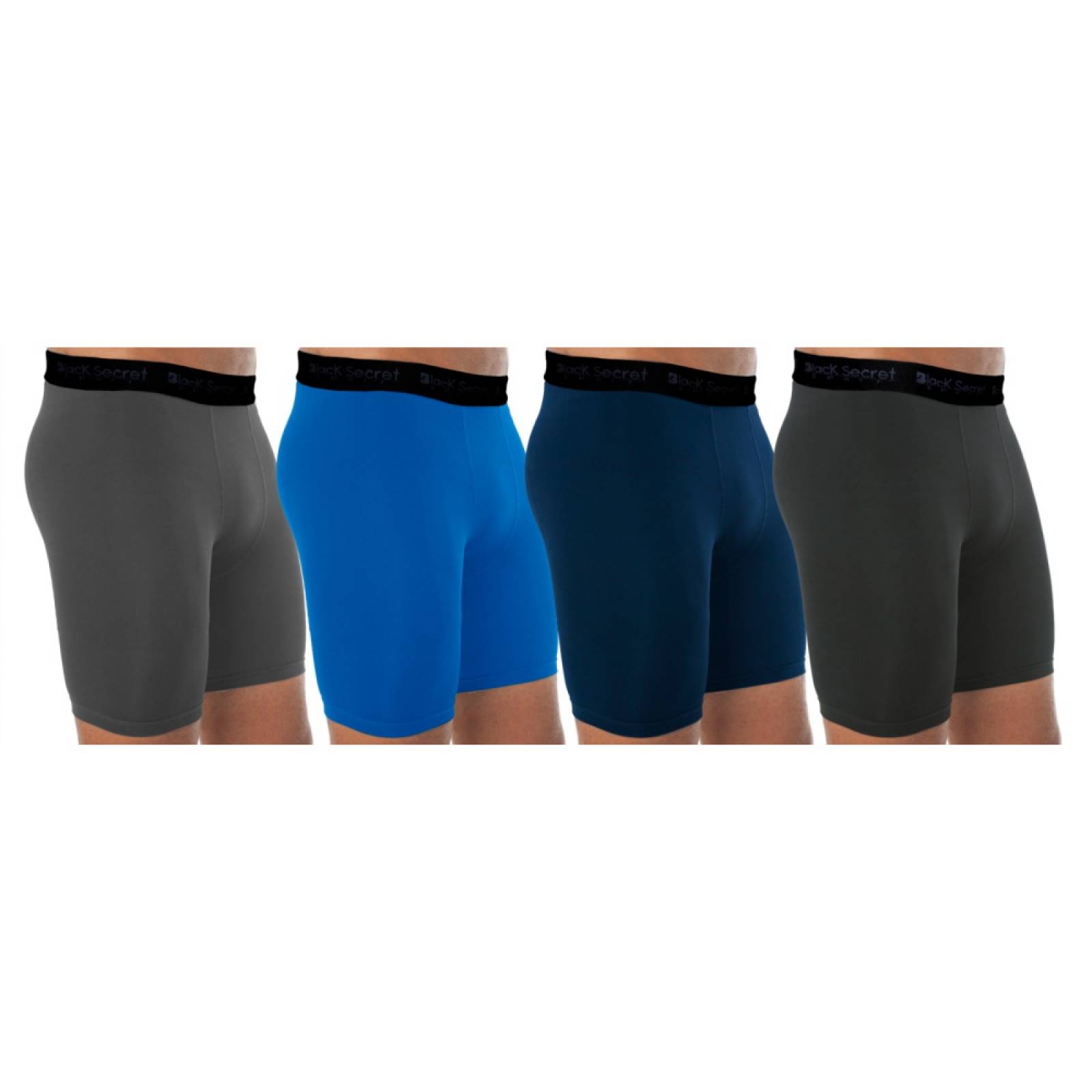 Licra Short Runing Dry-Fit Poliester Hombre BlackSecretSport