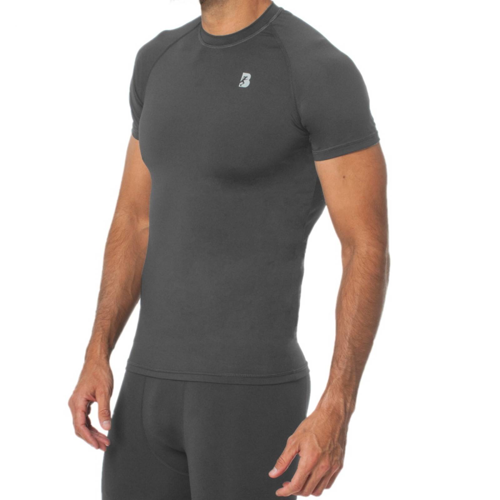 Playera Deportiva Manga Corta Hombre DryFit BlackSecretSport