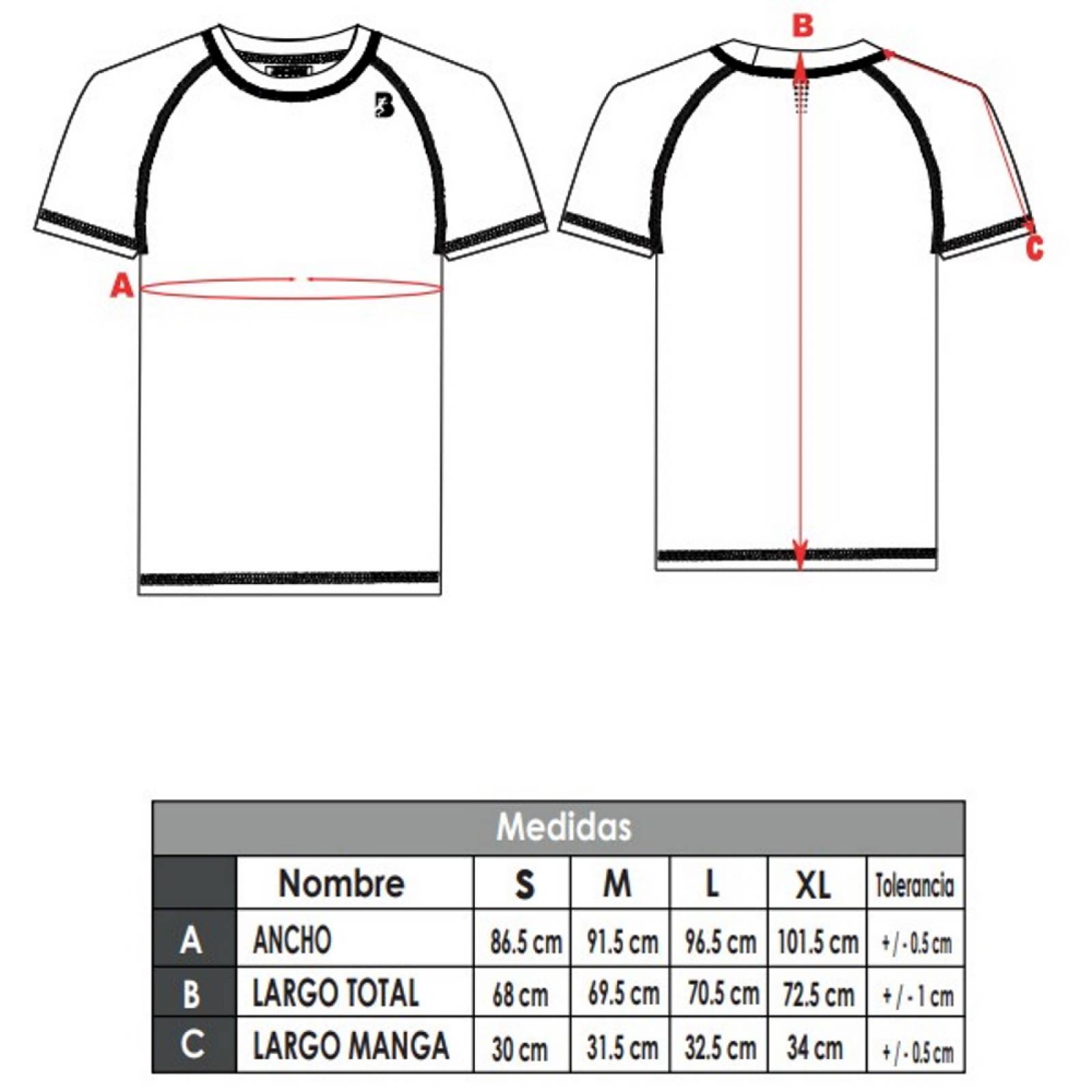 Playera Deportiva Manga Corta Hombre DryFit BlackSecretSport