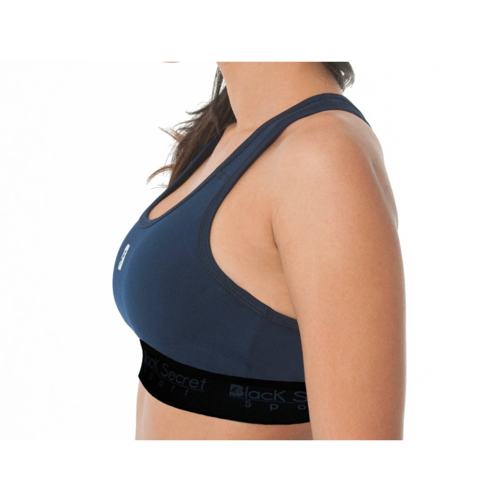 Top Deportivo Con Elastico Mujer Poliester BlackSecretSport