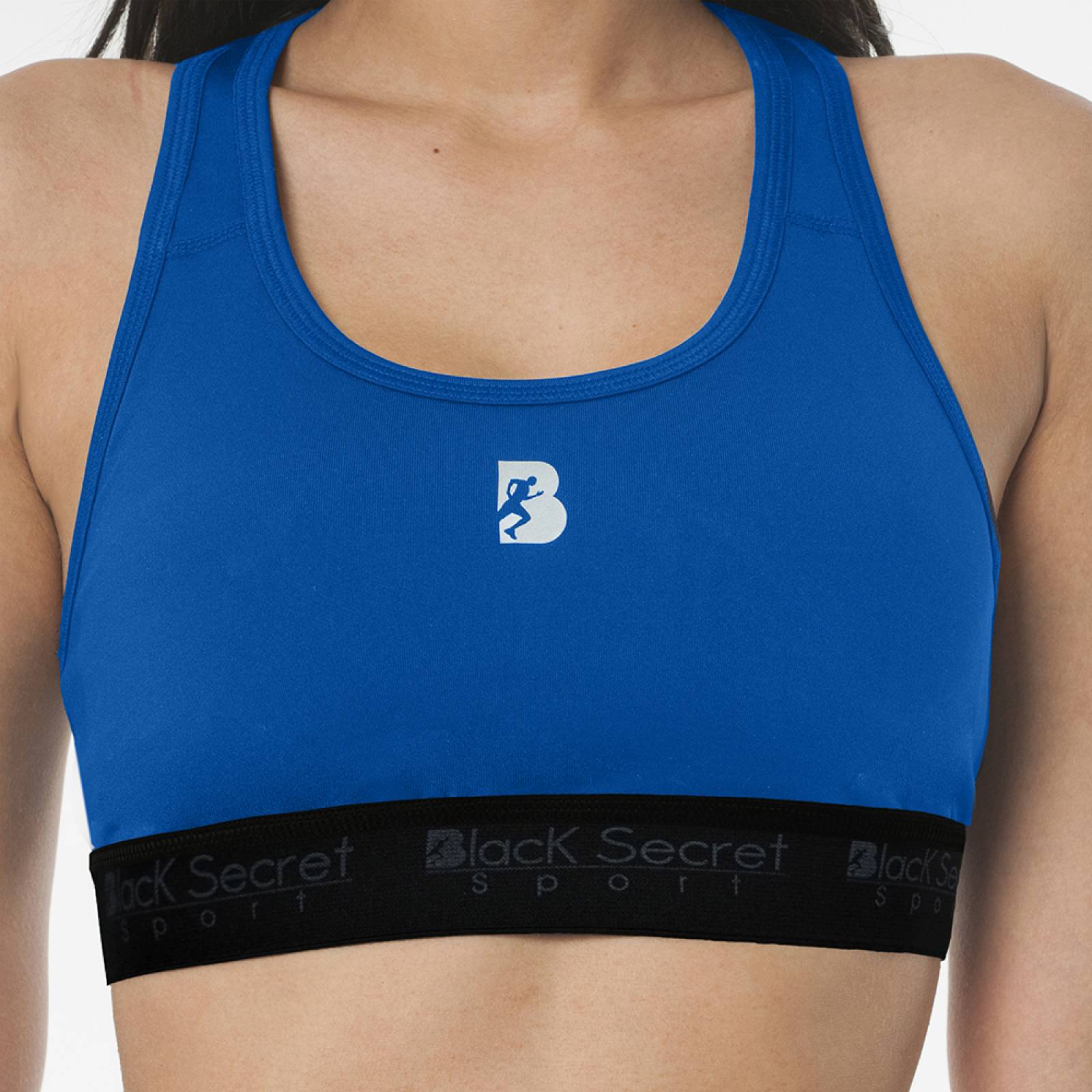 Top Deportivo Con Elastico Mujer Poliester BlackSecretSport