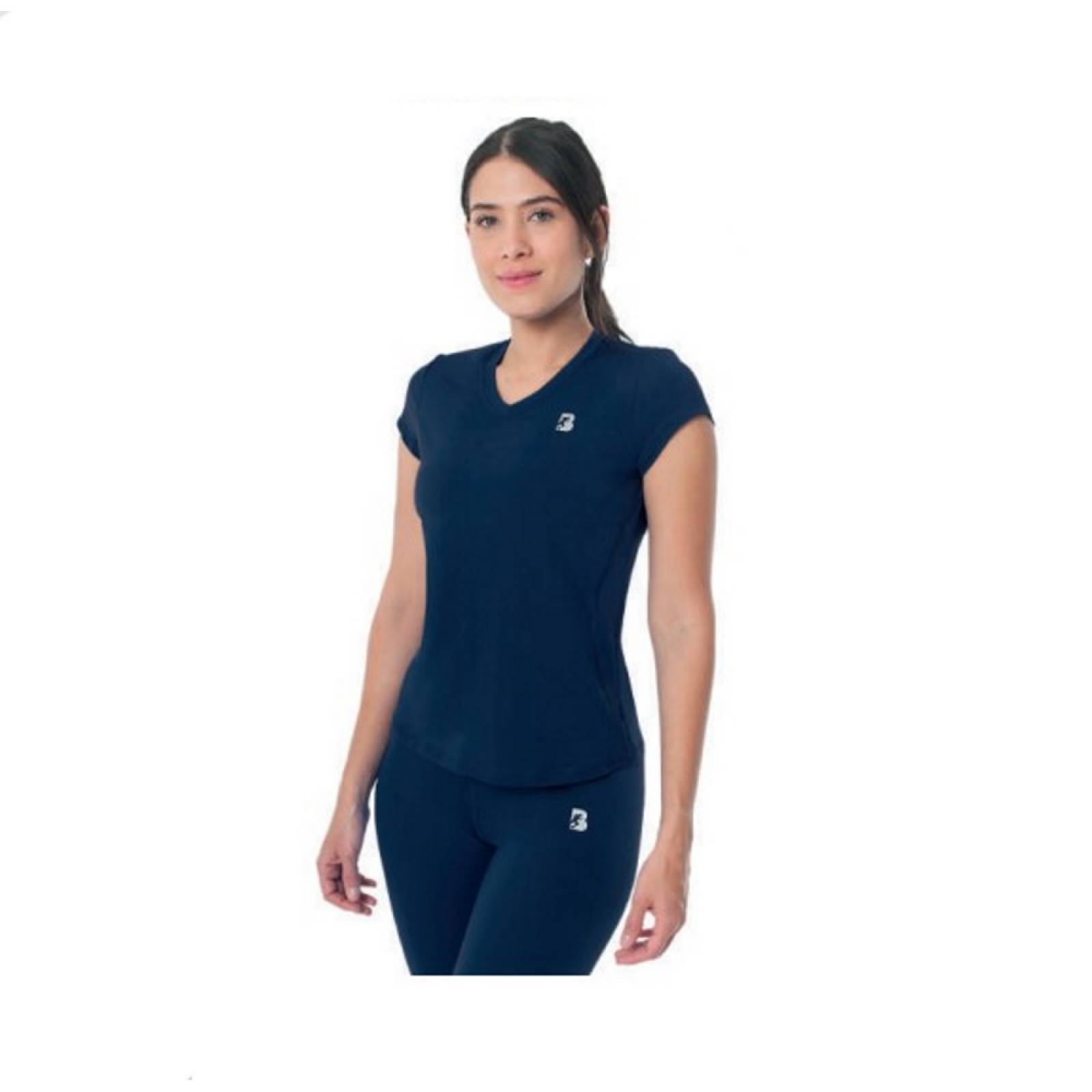 Playera Deportiva Manga Corta Mujer Dry-Fit BlackSecretSport