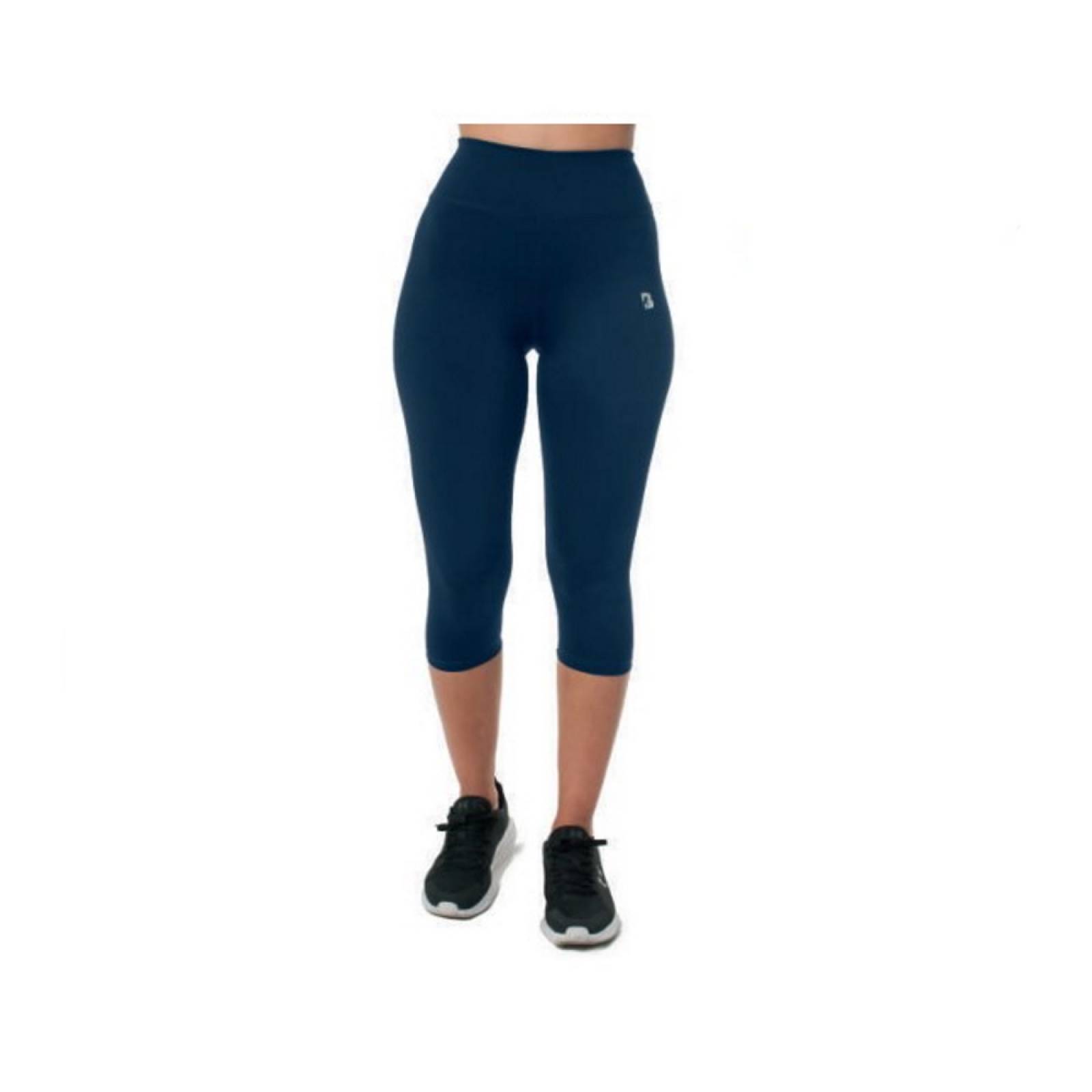 Leggins Capri Mujer Dry-Fit Poliester BlackSecretSport
