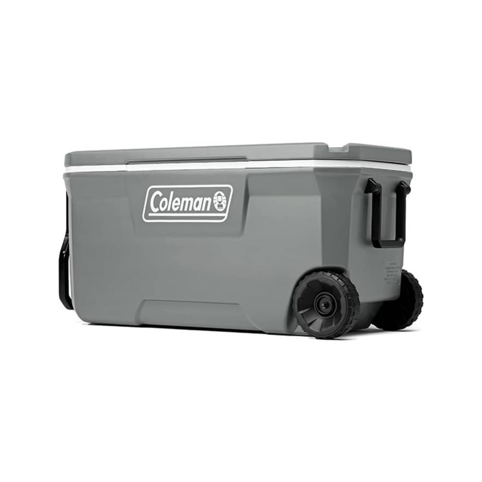 Hielera Rodante 100 Qt Gris C/Tapa Resistente Coleman