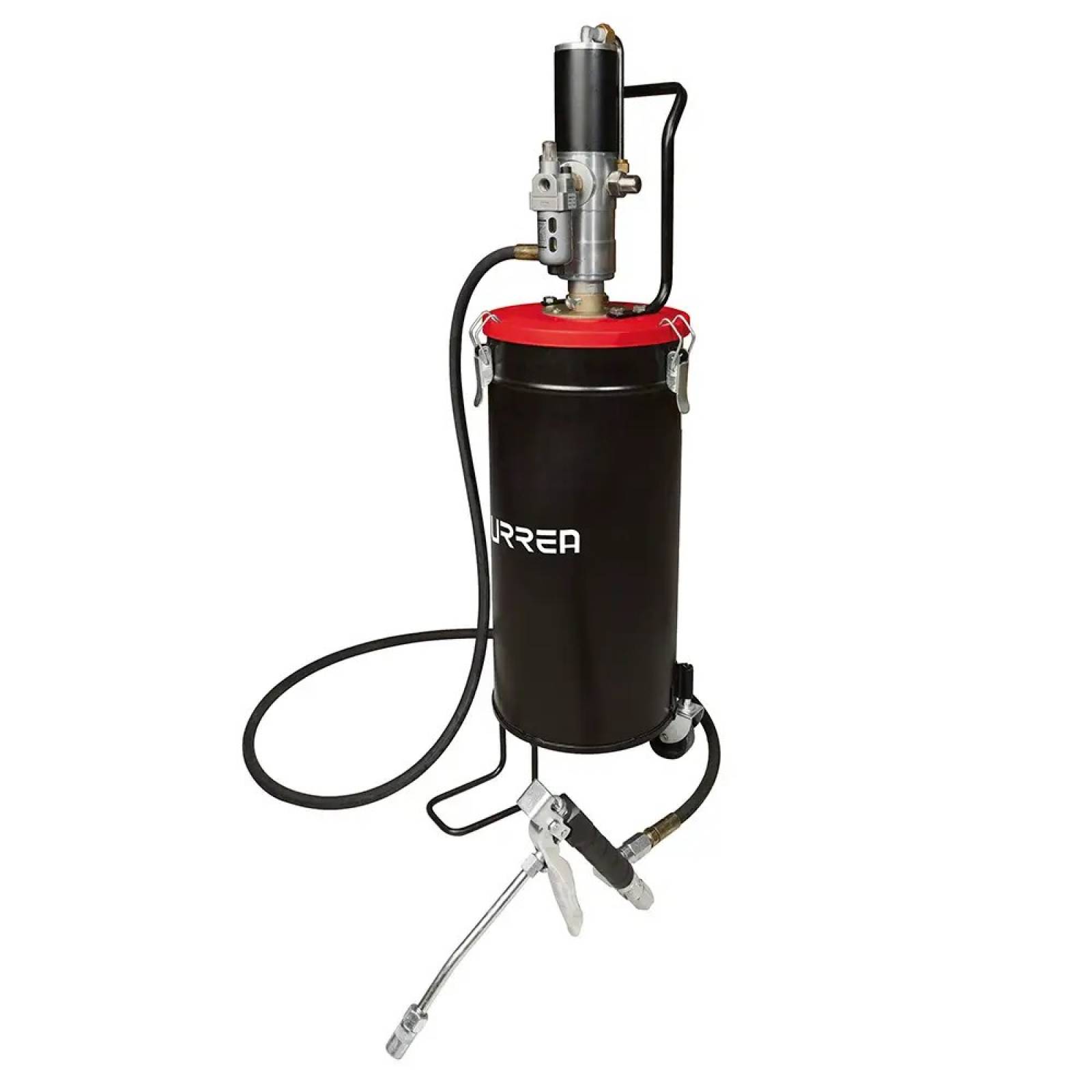 Inyector Grasa C/ Cubeta Neumático 15kg 7,500 PSI Urrea