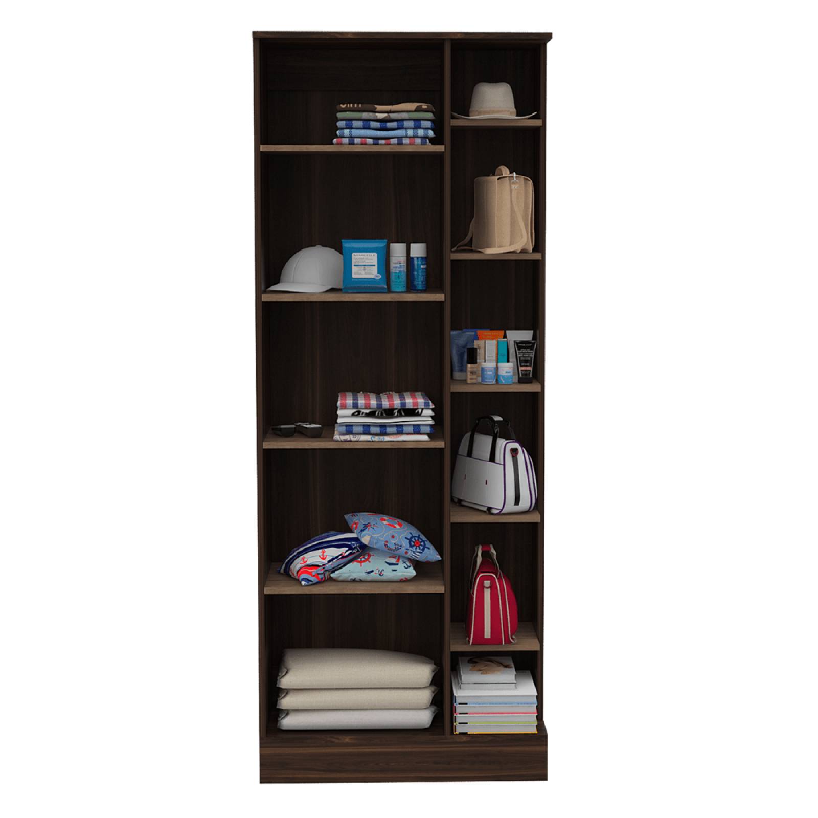 Armario Woman Con Espejo Habano/Miel Madera MDP Excelsior