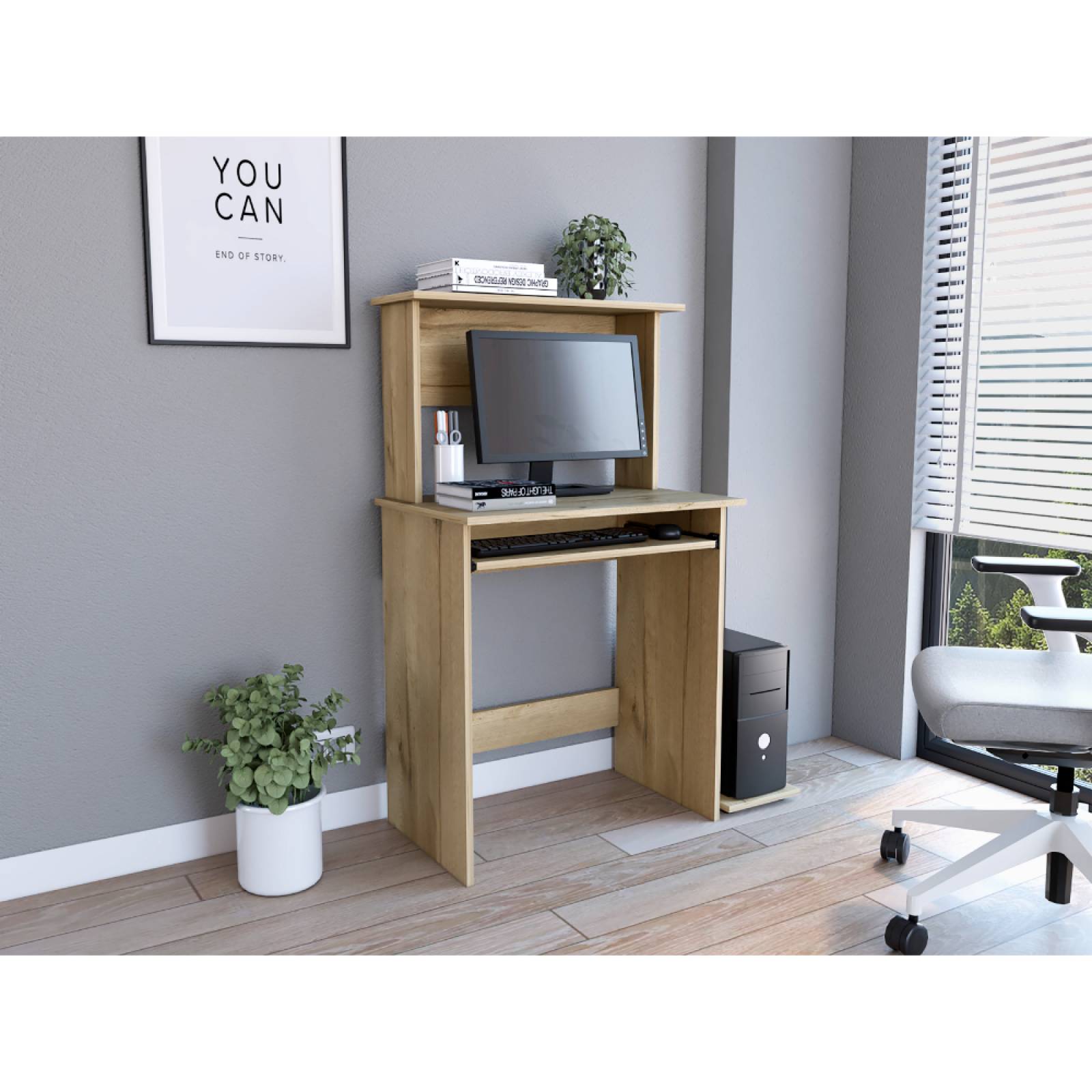 Centro De Computo Escritorio Duna Madera MDP Excelsior