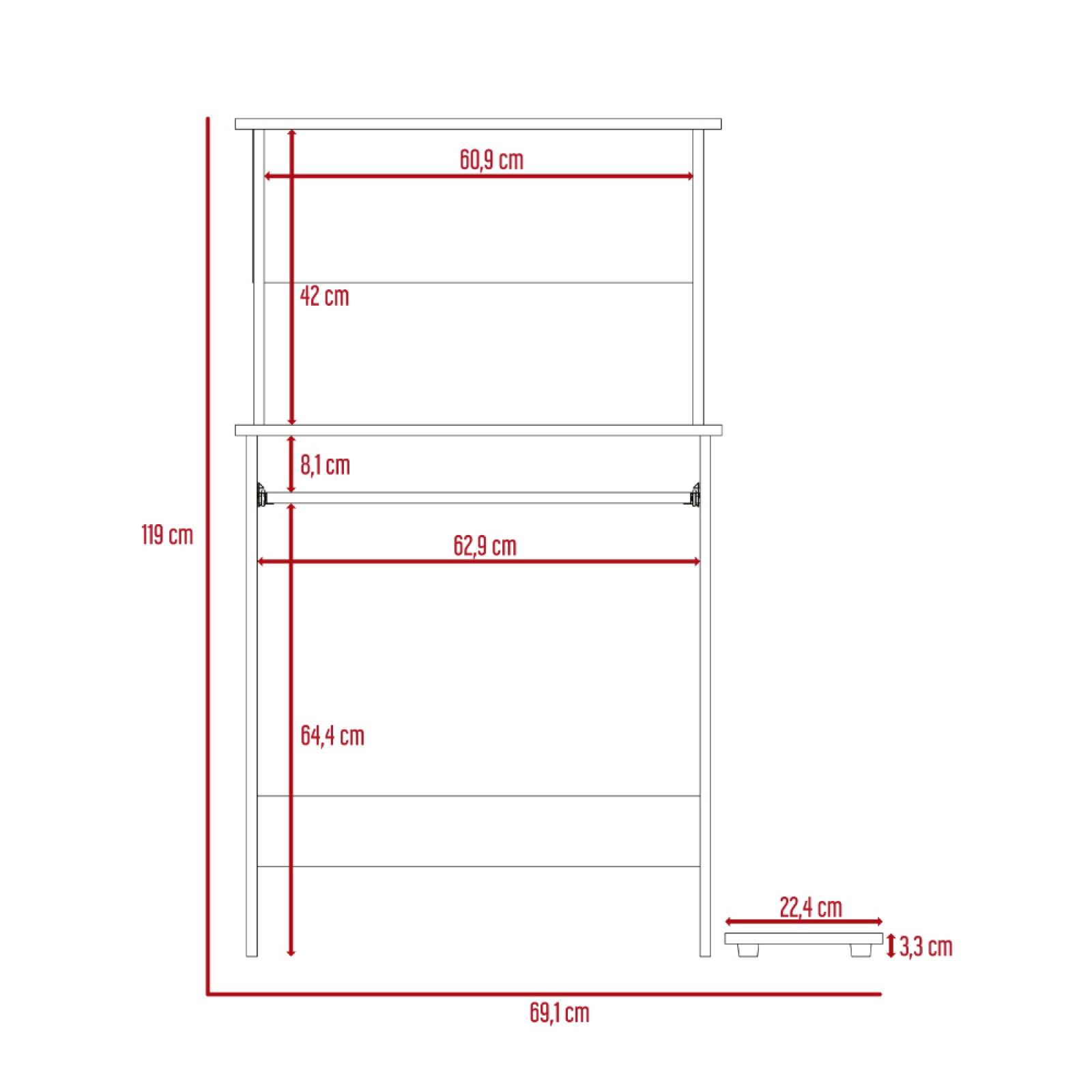 Centro De Computo Escritorio Duna Madera MDP Excelsior