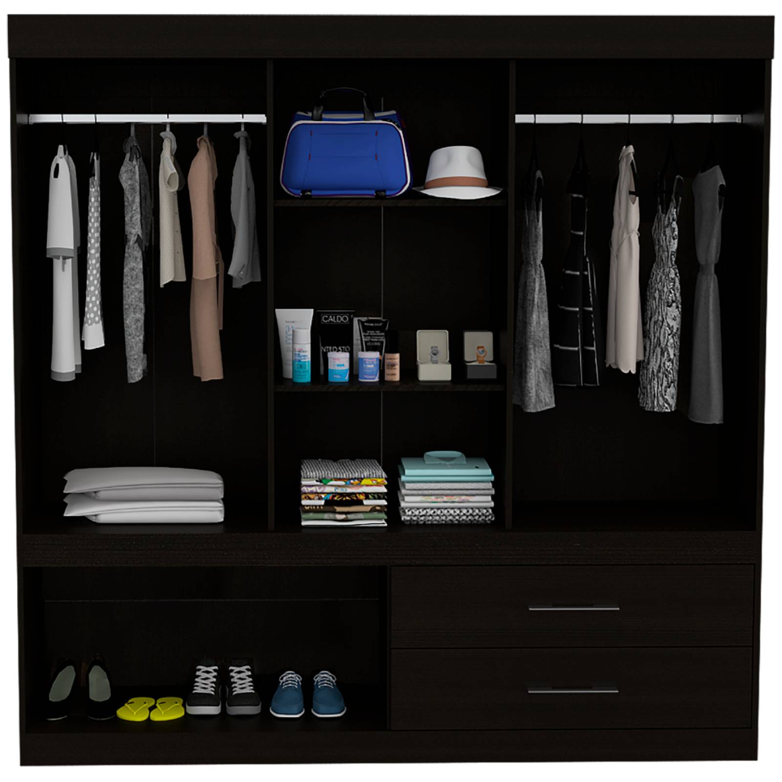 Zapatero Closet 722 - VIRTUAL MUEBLES