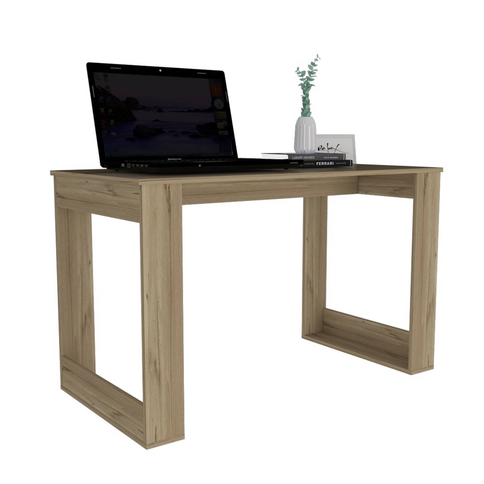 Escritorio Sencillo Amplio Para Estudio/Trabajo Oviedo Duna Excelsior