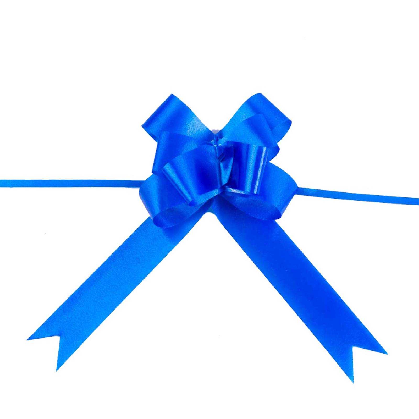 Moño Decoracion Chico 50 Pzas Azul Rey Celosa Celomagico