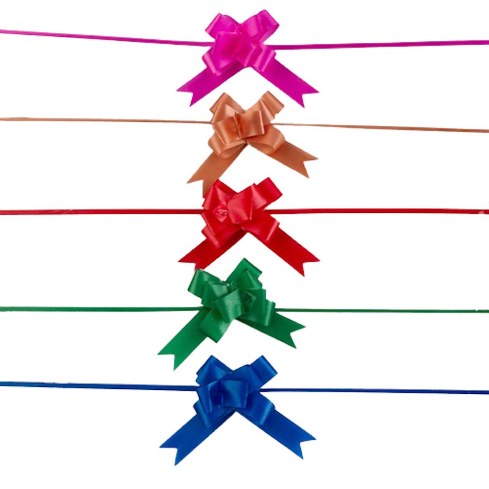 Moños Liso Decoracion Mini Surtido Oscuro Celosa Celomagico