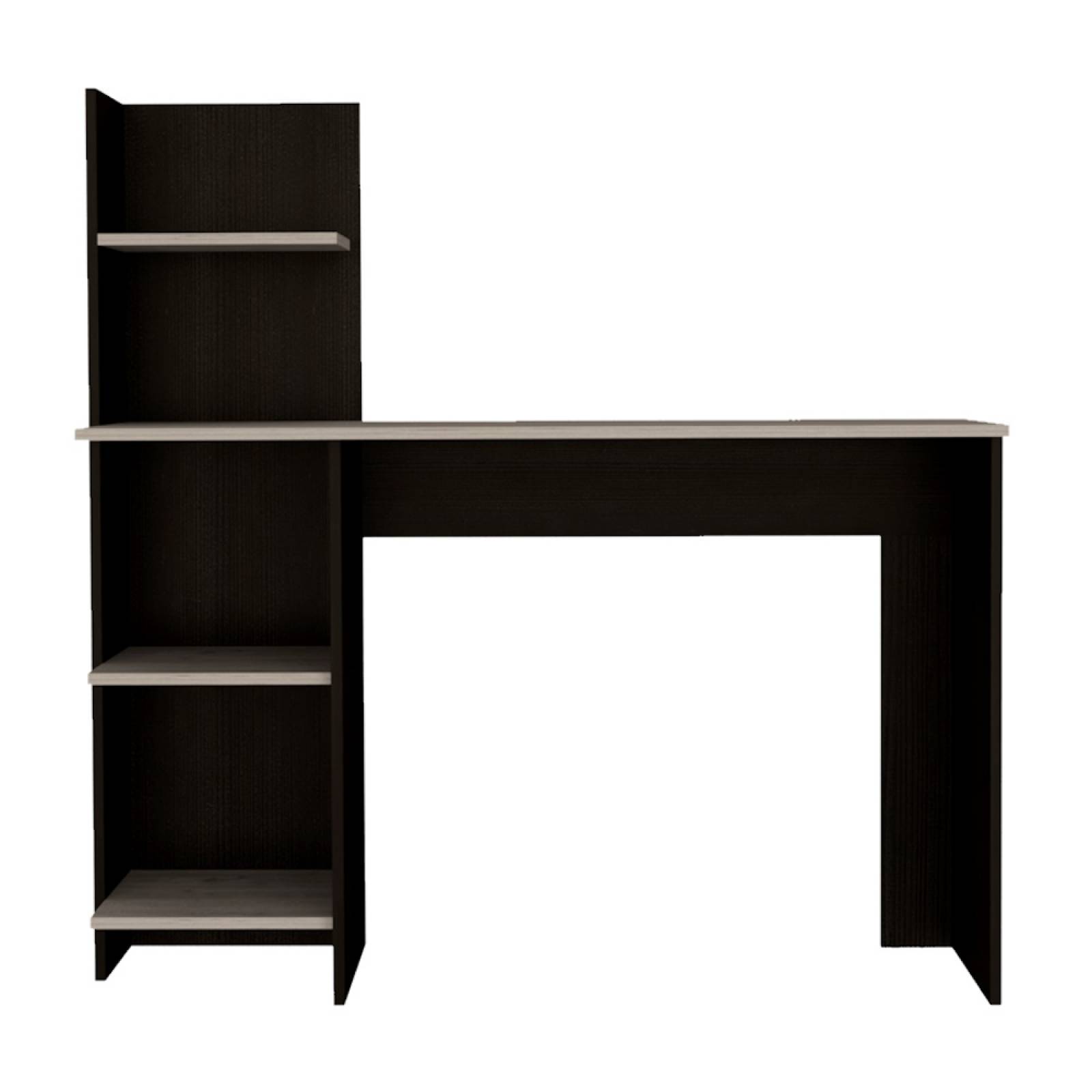 Escritorio C/Entrepaños Libros Madera Wengue Excelsior