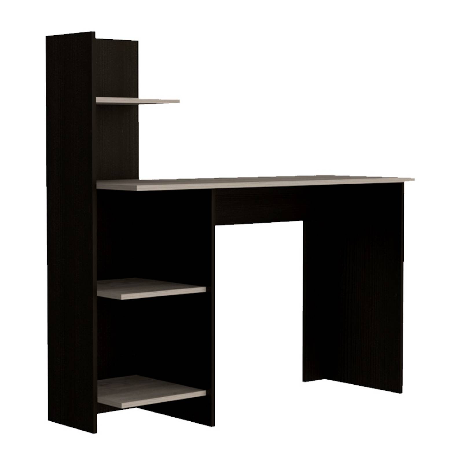 Escritorio C/Entrepaños Libros Madera Wengue Excelsior