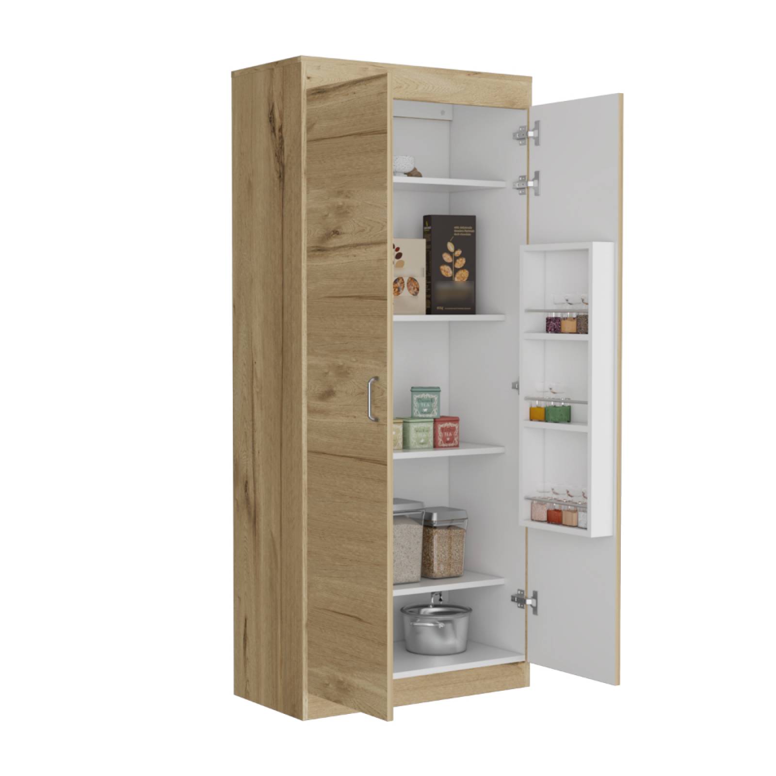 Mueble Alacena Multiusos Varese Duna/Blanco Excelsior