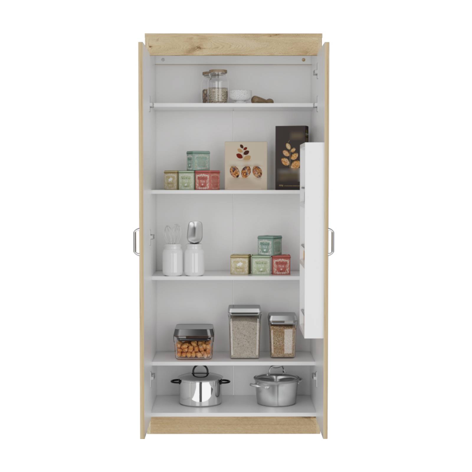 Mueble Alacena Multiusos Varese Duna/Blanco Excelsior