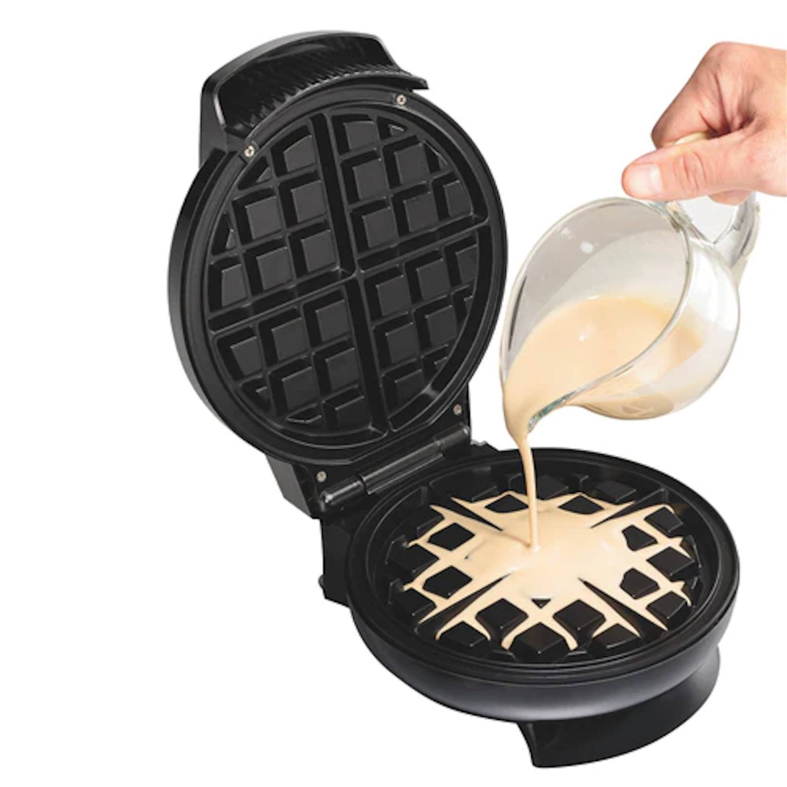 Wafflera Estilo Belga Acero Inoxidable 26071 Hamilton Beach