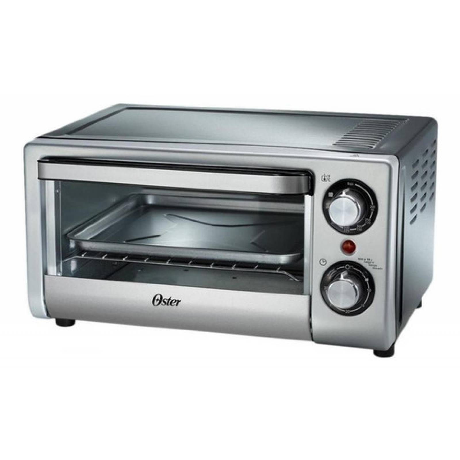 Horno De Mesa Eléctrico Oster Compact Tssttv10l 10l Plata 127v