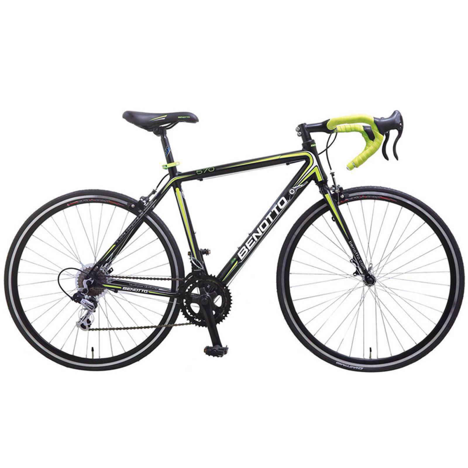 Bicicleta Benotto 570 Ruta Alum R700C 14V Shimano Neg