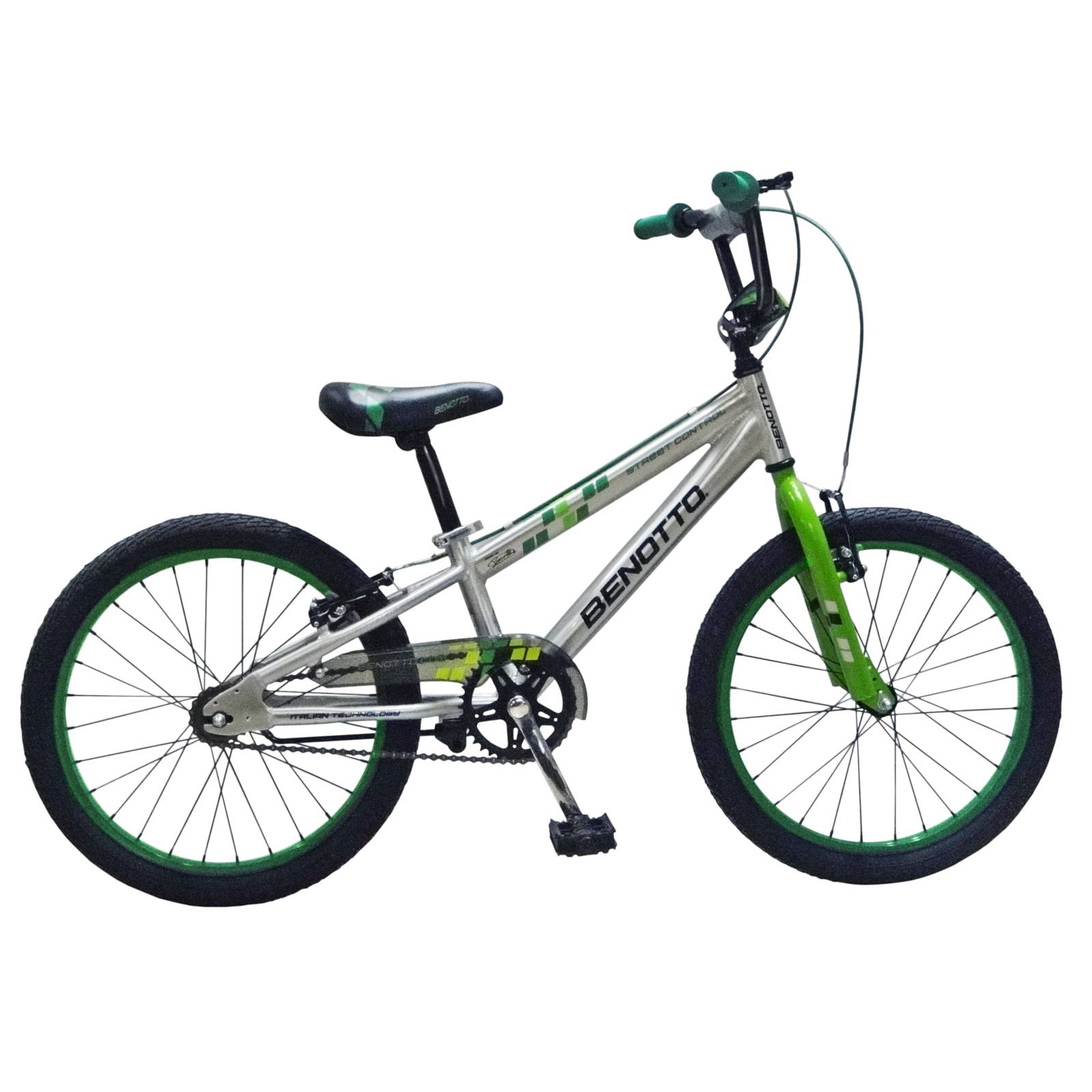 Bicicleta Benotto Street Control Cross Alum R20 Ni o Cromado