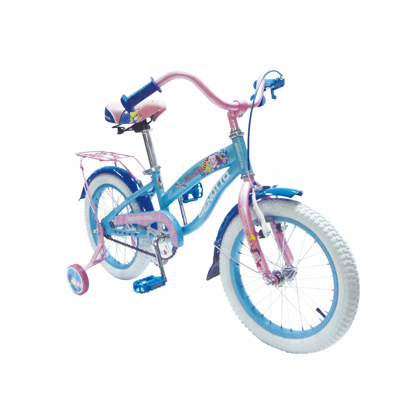 Bicicleta Benotto Giselle Cross Acero R16 1V Niña Azul
