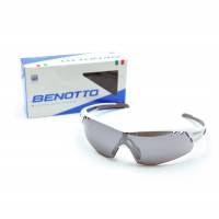 Lentes Para Ciclista Benotto S-15002-G Blanco/gris