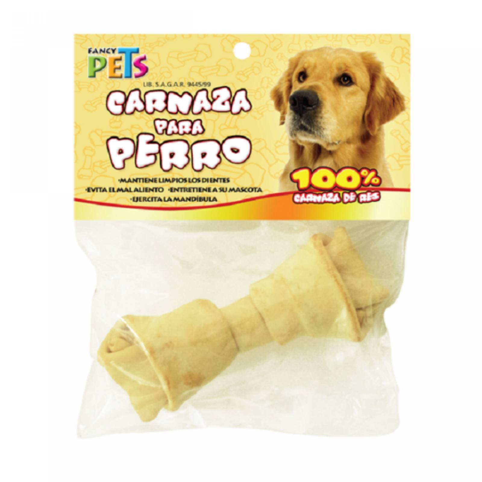 Hueso Carnaza Sabor Pollo Perro Chico Fancy Pets 4-5