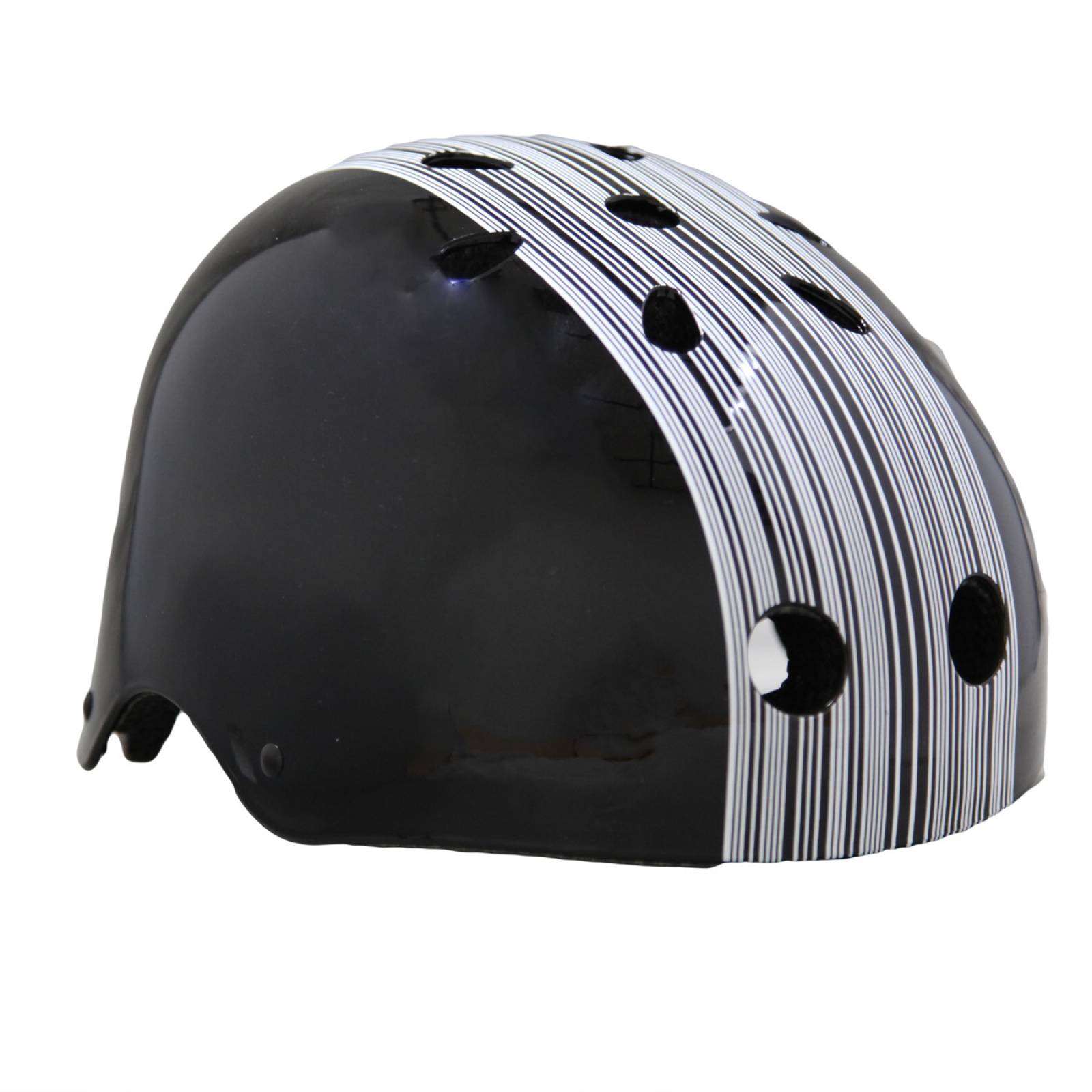 Casco BENOTTO Cross BMX MTV12 Negro Rayado Talla:S(52-56cm)